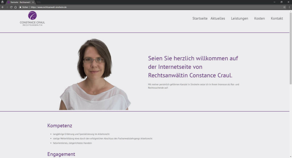 Rechtanwältin Constance Craul